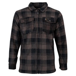 Speero Sherpa Fleece Lined Shirt Bruin